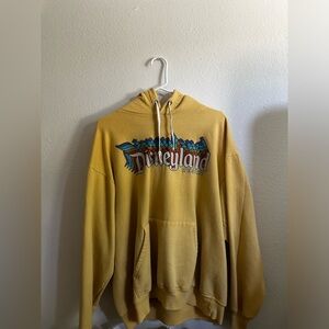Original Disney Yellow with Rainbow Hoodie